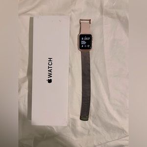 Rose Gold Series 7000 38mm Apple Watch and FREE band.